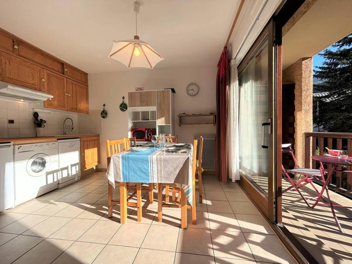 Serre Chevalier, Appartement T3, 4 Personnes Plein Sud Avec Balcon, Pres Des Pistes, Meuble Touristique 3 Etoiles La Salle-les-Alpes Extérieur photo