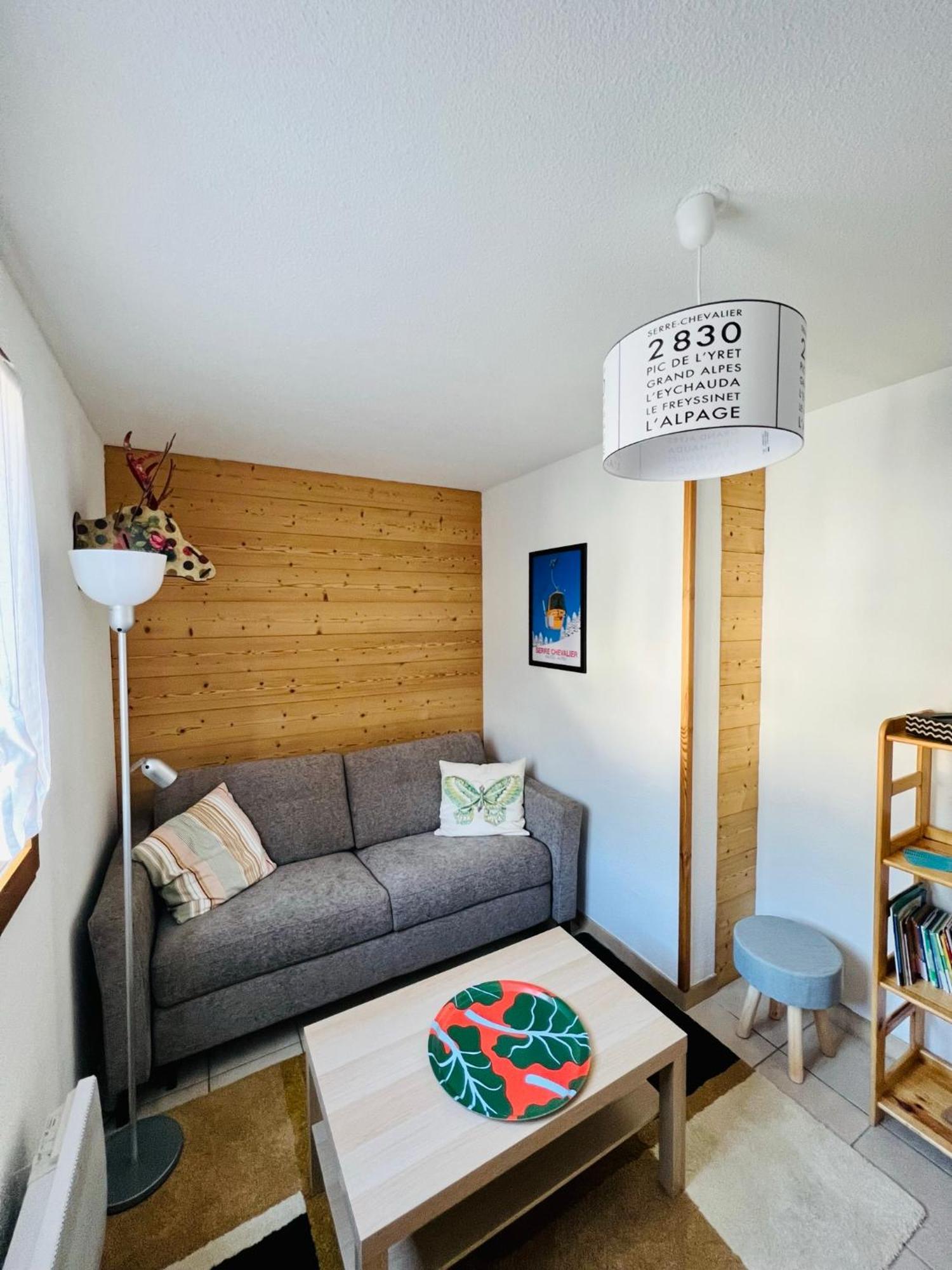 Serre Chevalier, Appartement T3, 4 Personnes Plein Sud Avec Balcon, Pres Des Pistes, Meuble Touristique 3 Etoiles La Salle-les-Alpes Extérieur photo